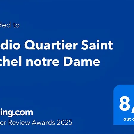 Quartier Saint Michel Notre Dame Paris